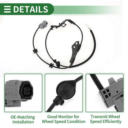 ABS Wheel Speed Sensor No. 8951612180 for Toyota Corolla (2003–2008)
