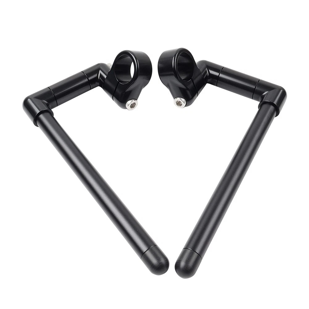 43MM Cafe Racer Clip-On Handlebar for Universal Motorcycle (7/8")