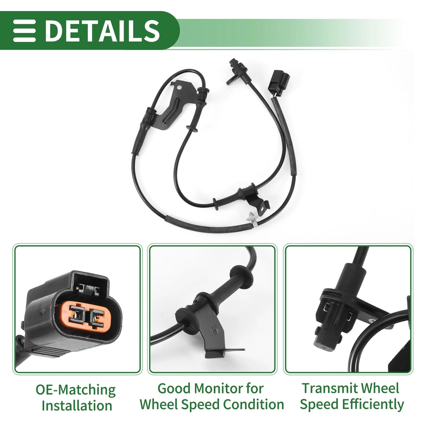 ABS Wheel Speed Sensor No. 95671A0300 for Hyundai Creta (2015–2018)