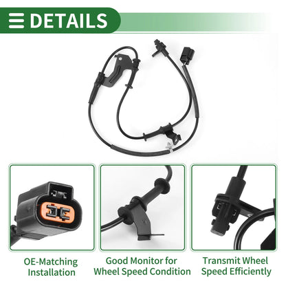 ABS Wheel Speed Sensor No. 95671A0300 for Hyundai Creta (2015–2018)