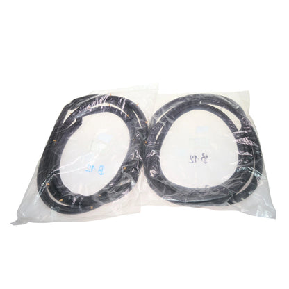 Rear Door Weatherstrip Seal for Datsun Nissan Sentra Sunny B12 GXE Sedan 1985-1990
