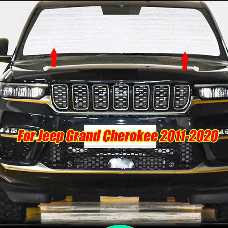Front Windshield Sun Shade UV Block Cover for Jeep Grand Cherokee (2011–2020)
