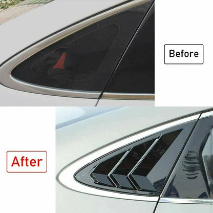 Glossy Black Side Vent Scoop Louver Cover Trim for Hyundai Sonata (2020–2023)