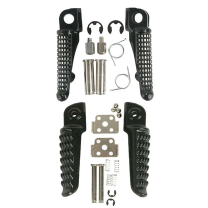 Footpegs Footrests for Kawasaki Ninja ZX10R ZX6R (2004-2013, 1998-2013)