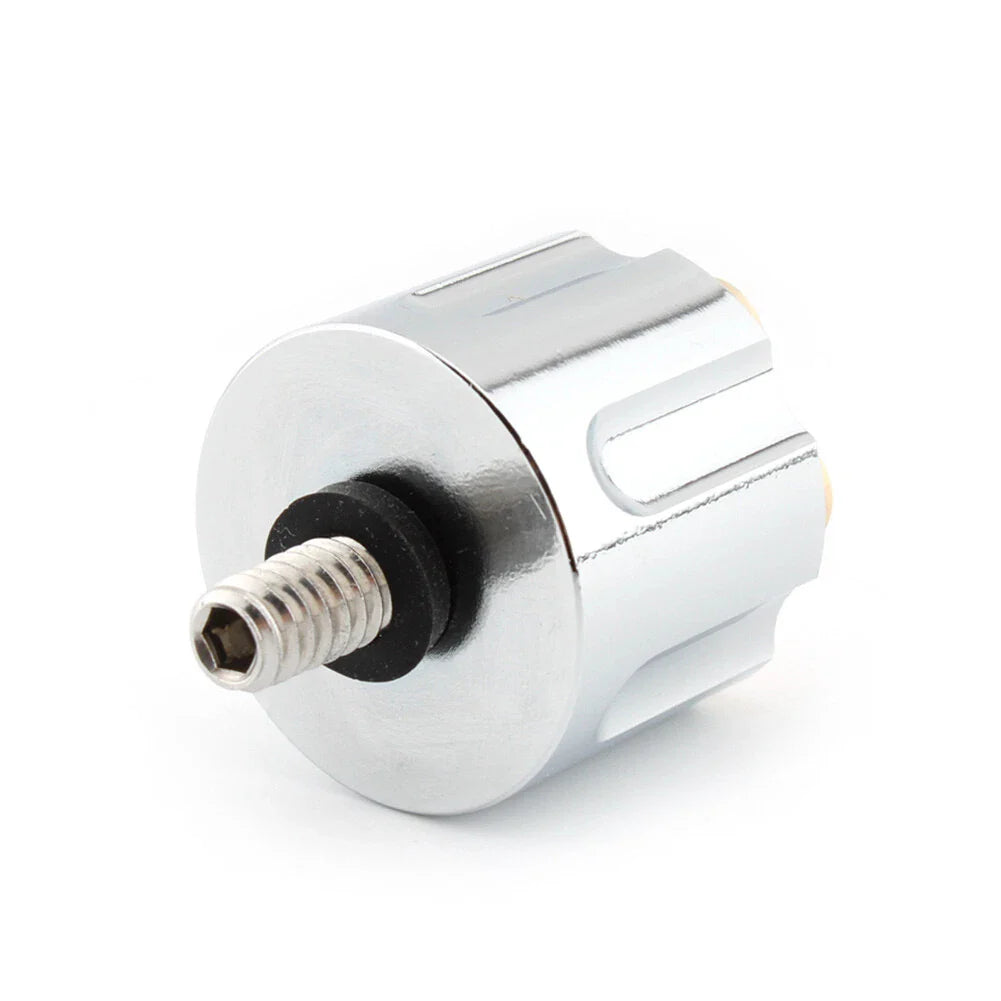 6mm Chrome Rear Seat Bolt Fender Screw Nut for Harley Softail Dyna Street Glide