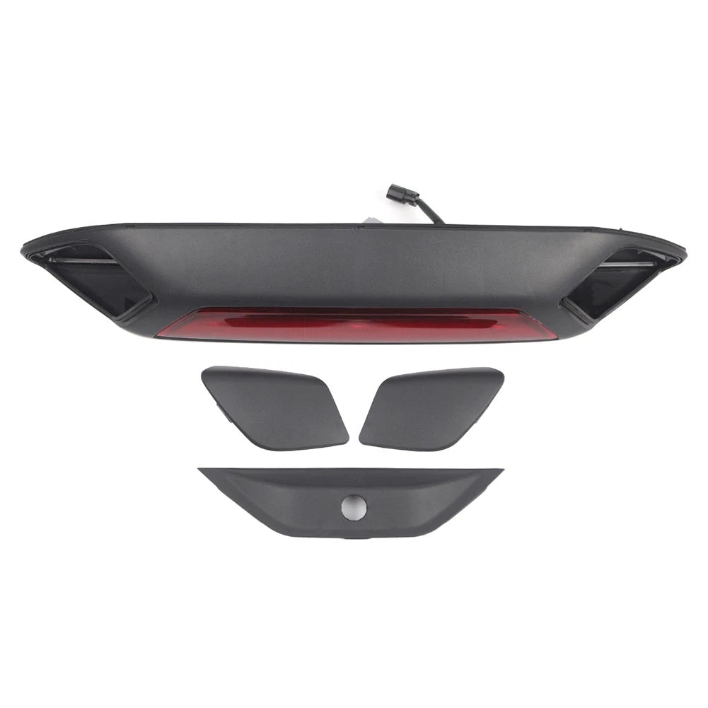 3X Interior Gear Shift Box Panel Cover for Ford Mustang (2009–2013) Carbon Fiber