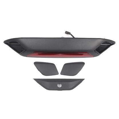 3X Interior Gear Shift Box Panel Cover for Ford Mustang (2009–2013) Carbon Fiber