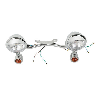 Passing Turn Signal Fog Lights for Harley Honda Yamaha Suzuki Cruiser
