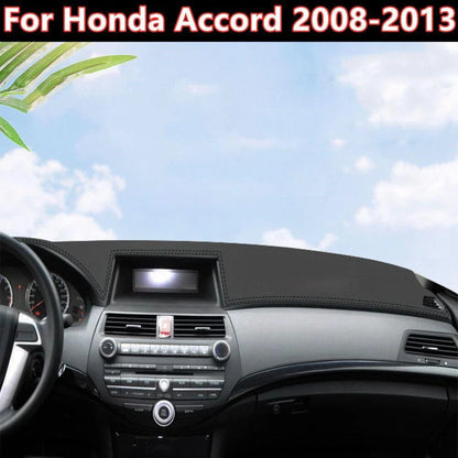 PU Leather Dashboard Cover Dash Protector Mat for Honda Accord (2008–2013)