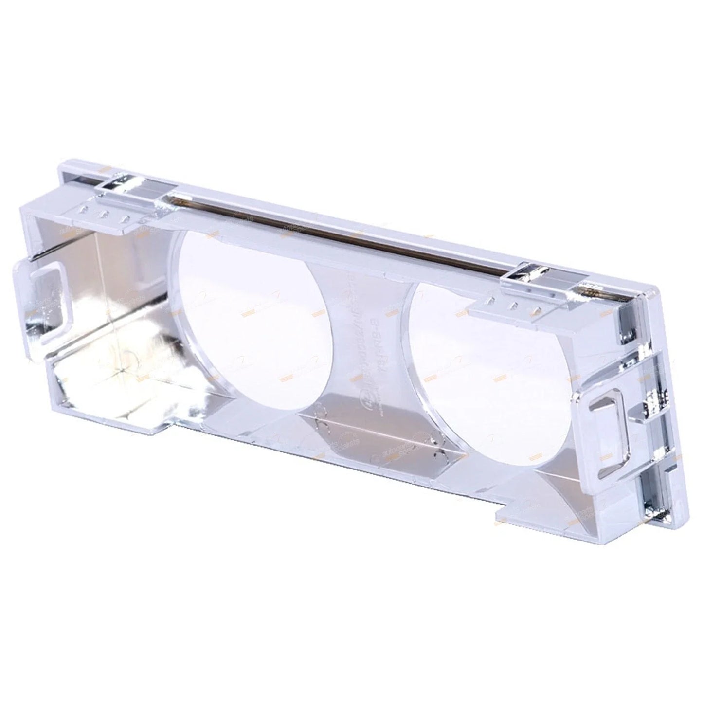 Chrome Instrument Holder with 2 Holes for Mazda MX-5 NB (1998-2005)