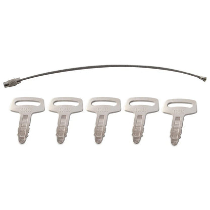 5 x Ignition Keys for Kubota Excavator Loader Generator