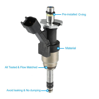 8 Pcs Fuel Injector Nozzles for Chevy Silverado 1500 4.3L 5.3L (2014-2018)