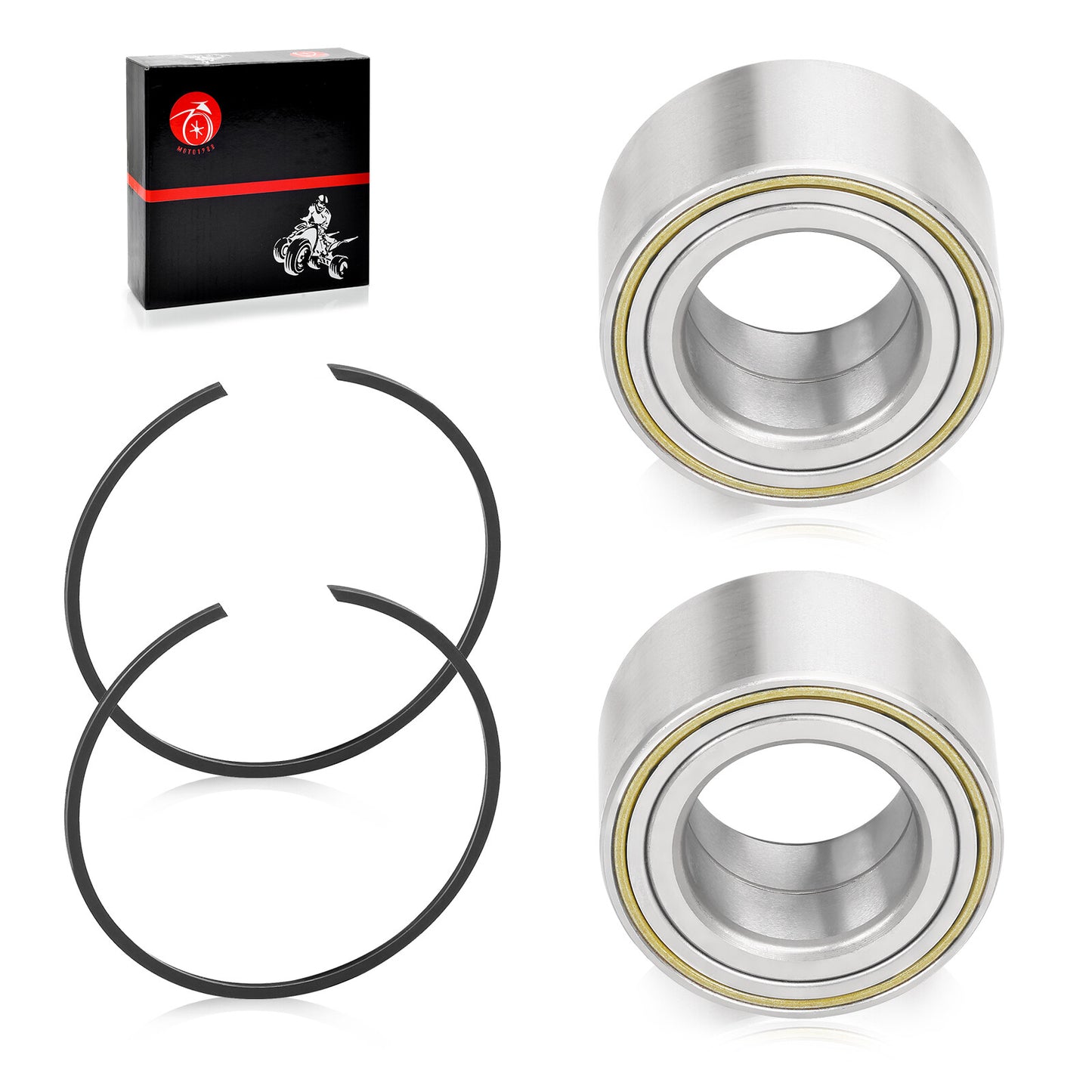 Front & Rear Wheel Bearings for Can-Am Maverick X3 Max Turbo (2017–2018)
