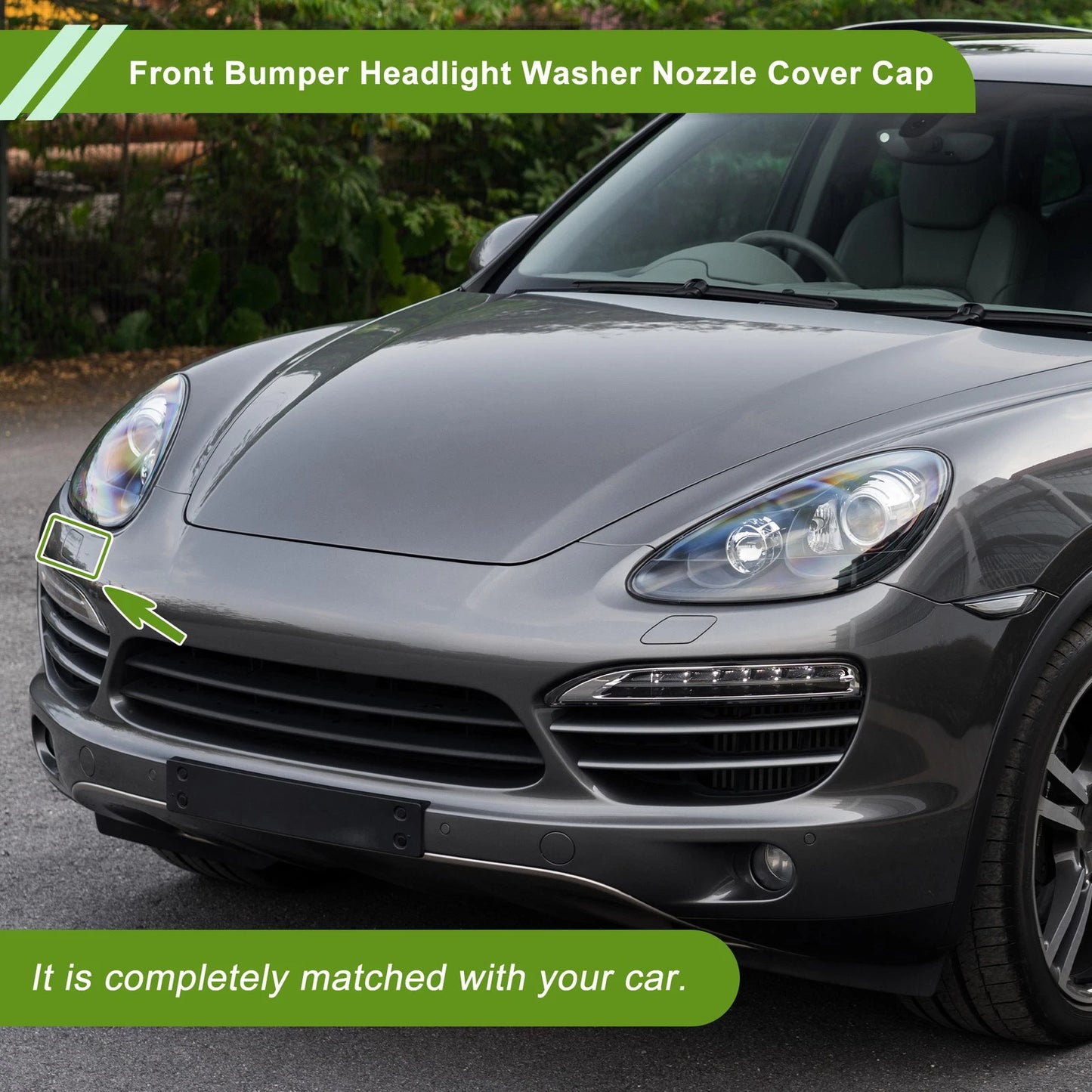 Right Washer Nozzle Cover Cap No. 95850533400 for Porsche Cayenne (2011–2018)