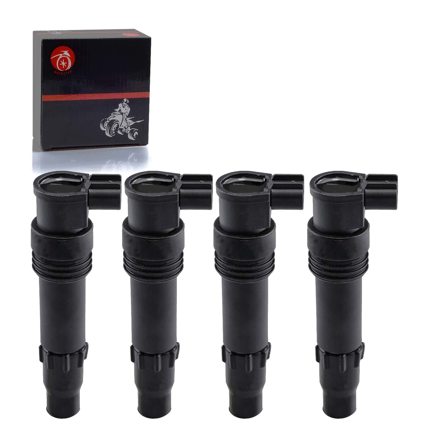 Set of 4 Ignition Coils for Suzuki GSX1300R Hayabusa (1999–2019)