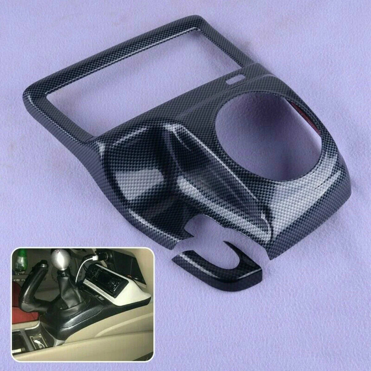 Manual Shift Frame Carbon Cover Trim for Honda Civic (2006–2011)