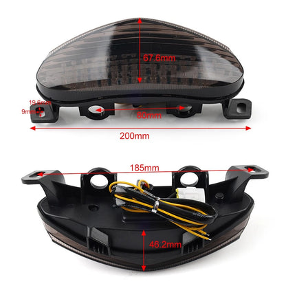 Gas Tank Pad Traction Decal Stickers for Kawasaki Ninja 400 (2018–2023)