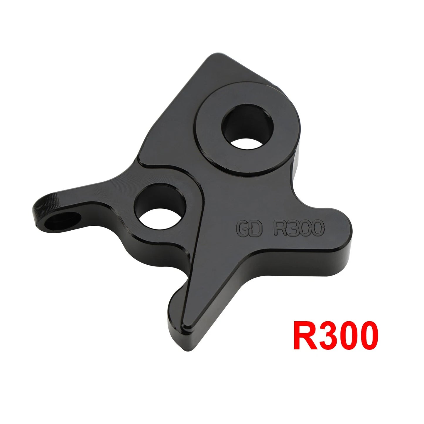 Fork Headlight Mount Bracket for Universal Motorcycle (41-51mm) Black