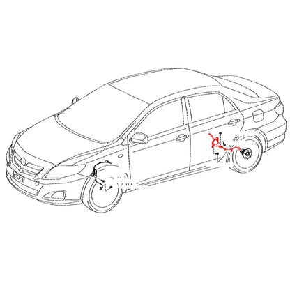 Skid Control Sensor Wire for Toyota Corolla Altis (2014–2020)