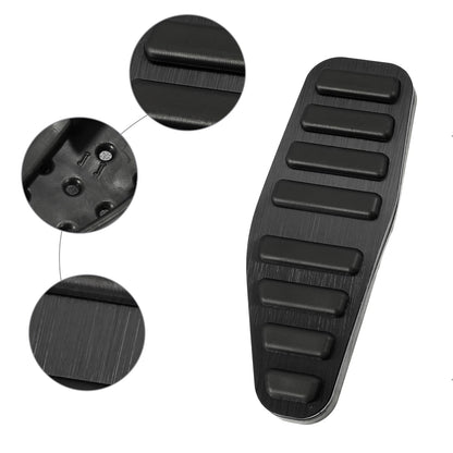 3 Pcs Gas Brake Clutch Pedal Cover for Suzuki Jimny (2018–2023) Black