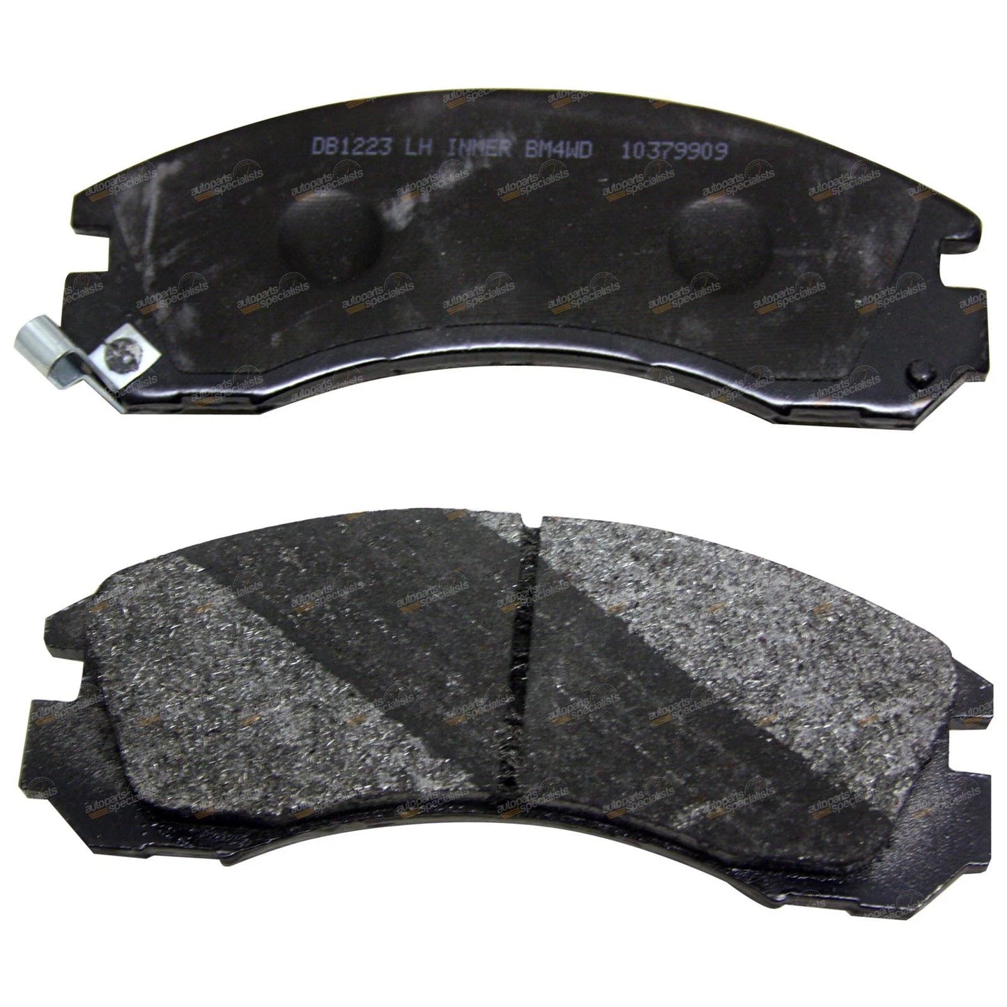 Set of 4 Front Disc Brake Pads for Mitsubishi Lancer CJ CZ (2004–2010)