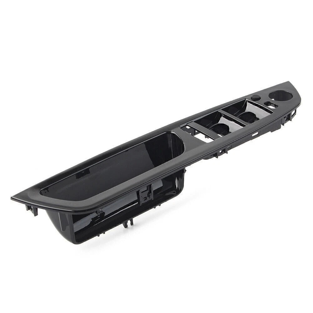 Seat Back Panel Cover for BMW 5 F10 (2010–2013), 7 F01 (2009–2012) Black