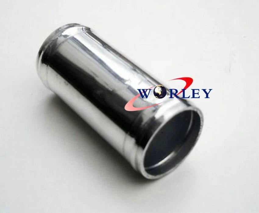57mm 2.25" x 76mm Straight Aluminium Pipe Swaged Tube Joiner for Car