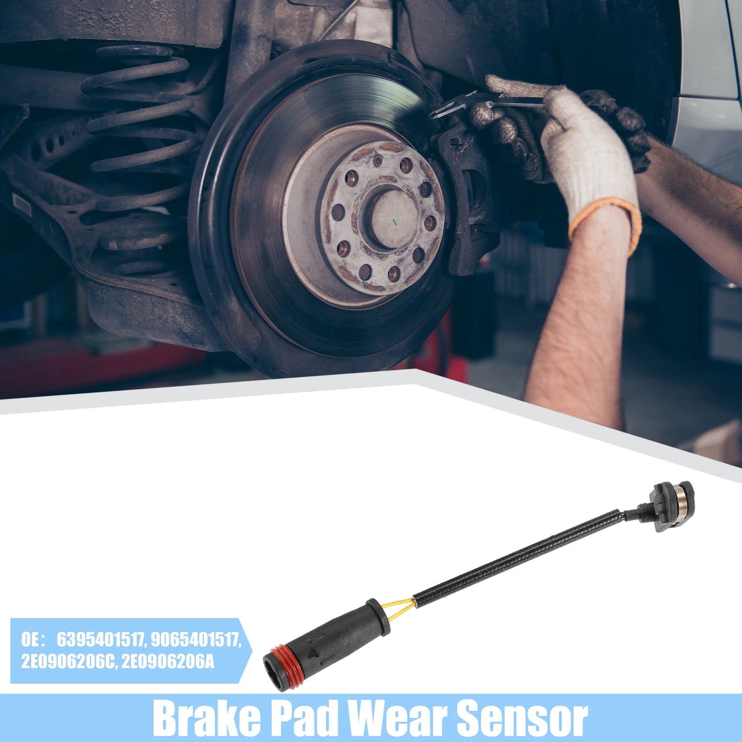 4pcs Disc Brake Sensor for Mercedes-Benz Sprinter 2500 (2010–2018)