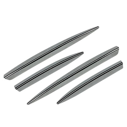 Fog Light Strips Grille Cover Trim Chrome for Mercedes Benz A Class (2023)