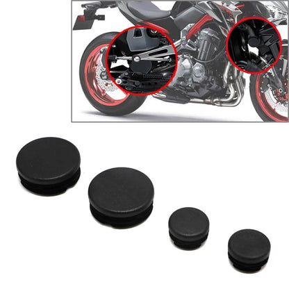 4X Frame Hole Cover Caps for Kawasaki Z900 (2017–2022)
