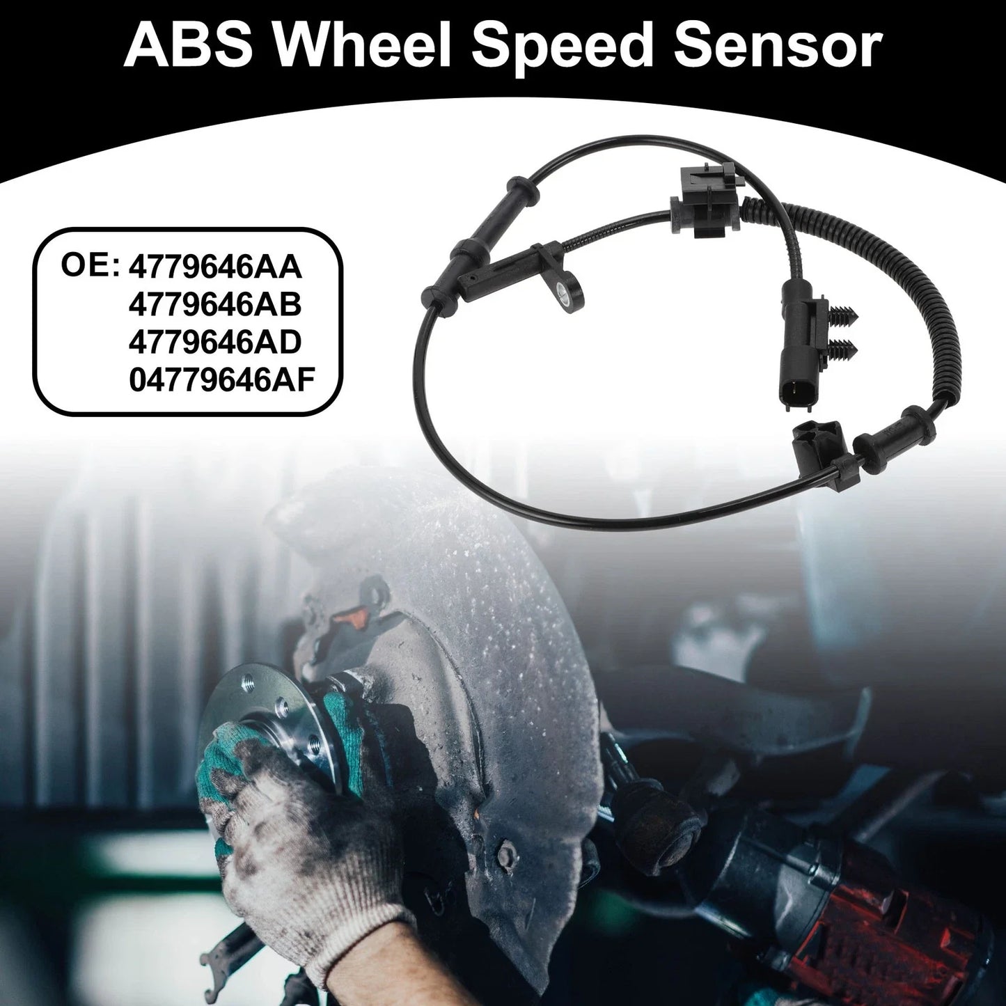 ABS Wheel Speed Sensor for Chrysler 300 (2013-2022) 1 x Rear Right Sensor