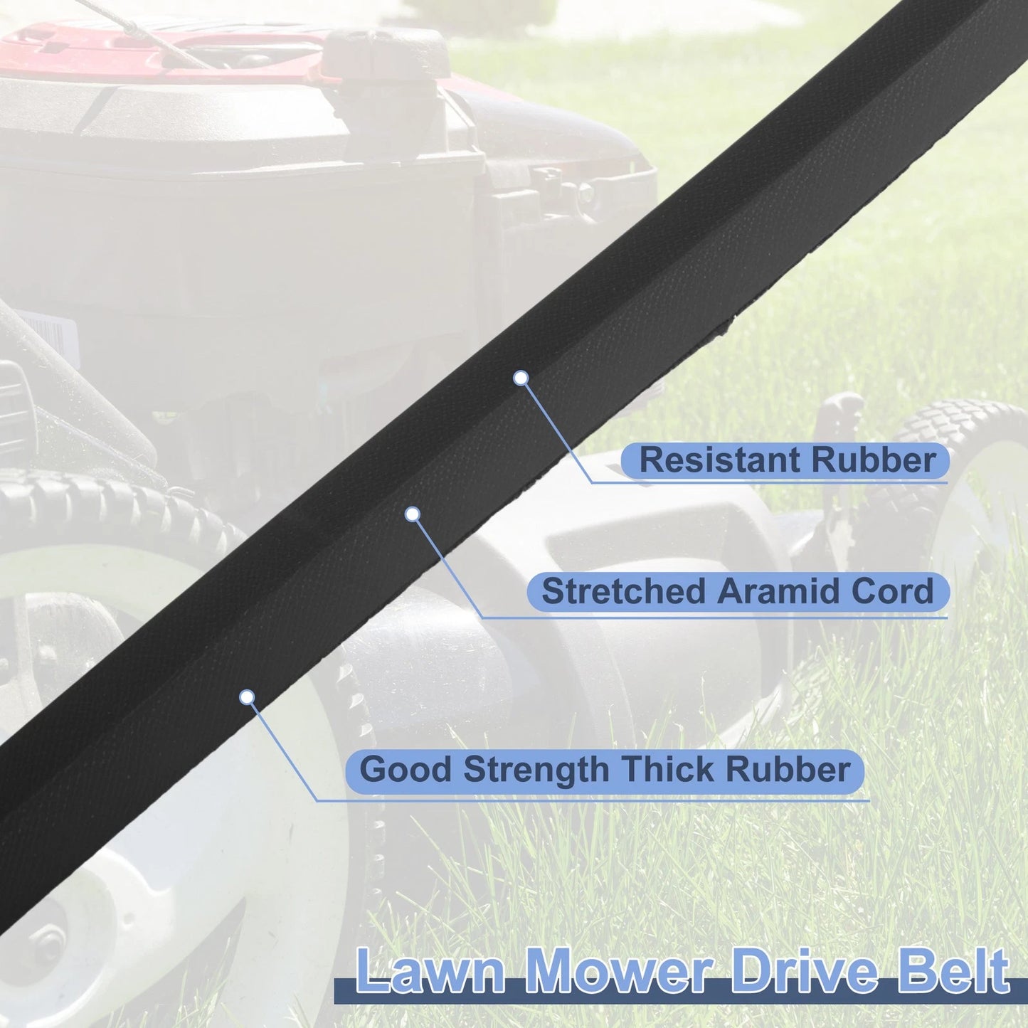 Lawn Mower Deck Belt No.574845601 for Husqvarna YT42XLS YTH2242 YTH24V42LS