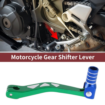 Folding Gear Shifter Levers for Yamaha TTR 50cc (2003–2023) Green Blue