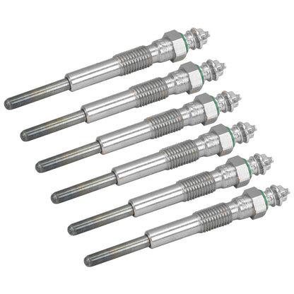 6 Glow Plugs for Toyota Coaster Bus (1982–1989) Diesel 24V
