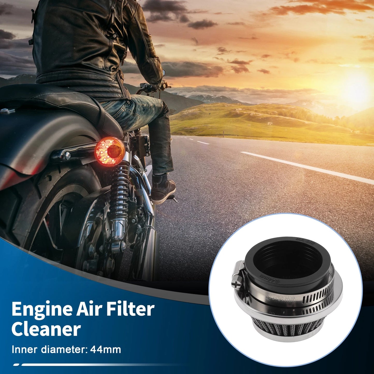 Air Filter for Motorcycle (44mm)