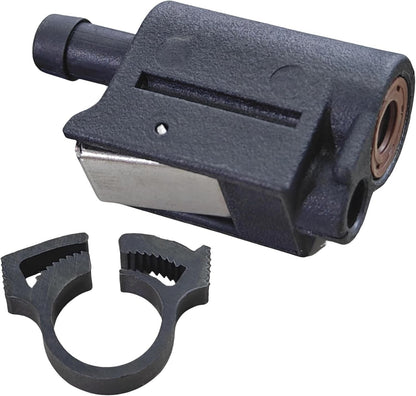 Fuel Tank End Connector & Clip for Quicksilver Outboard (13563Q7)
