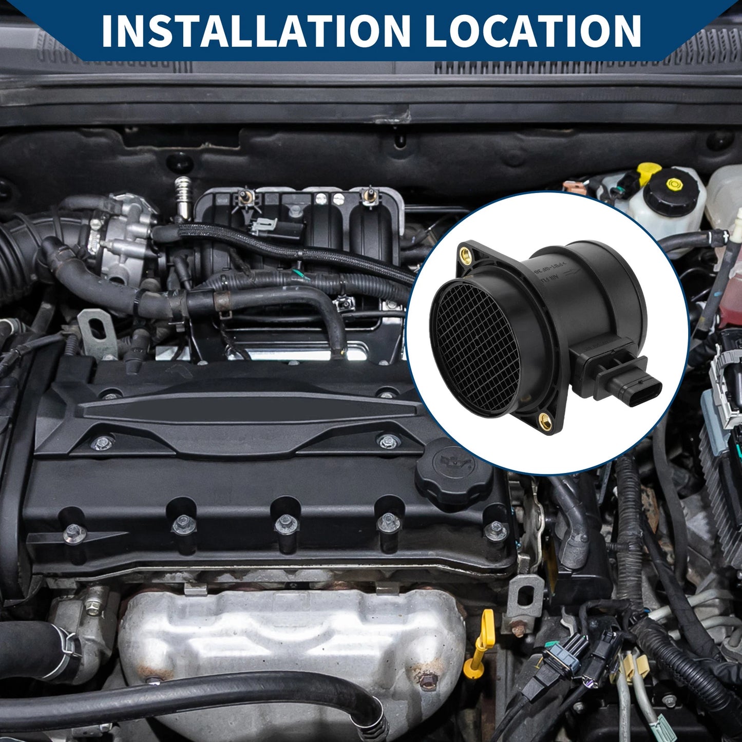Mass Air Flow Sensor Assembly for Hyundai H350 (2015–2020) 281644A900