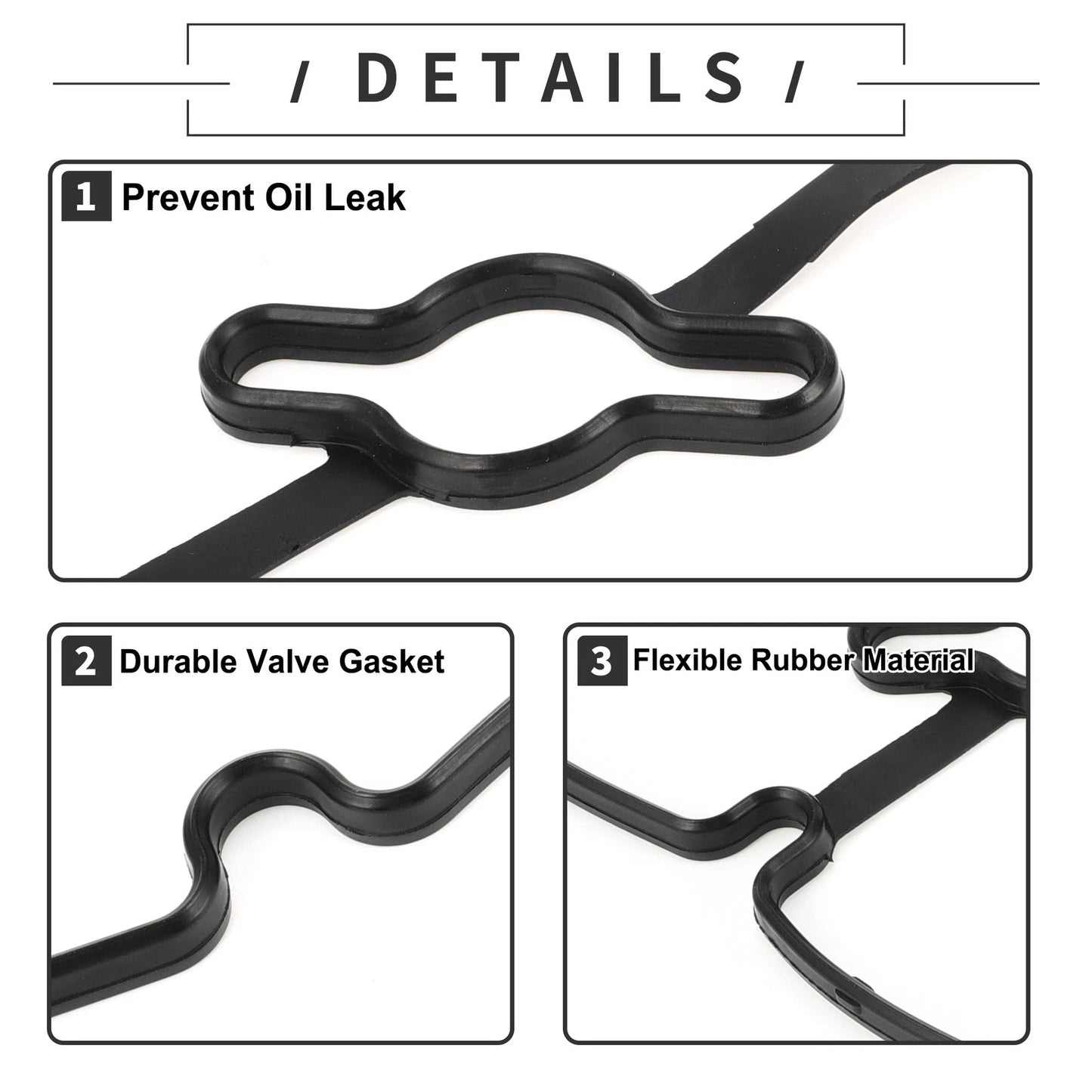 Valve Cover Gasket No. 224533C110 for Hyundai Santa Fe (2007–2009)