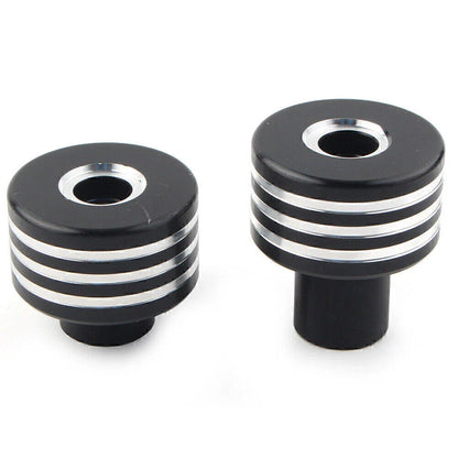 Handle Bar End Plug for Honda Rebel 500 300 (2017-2019) Black Silver