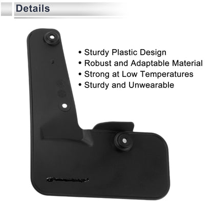Set of 2 Mud Flaps Splash Guards for Subaru WRX (2022–2023)