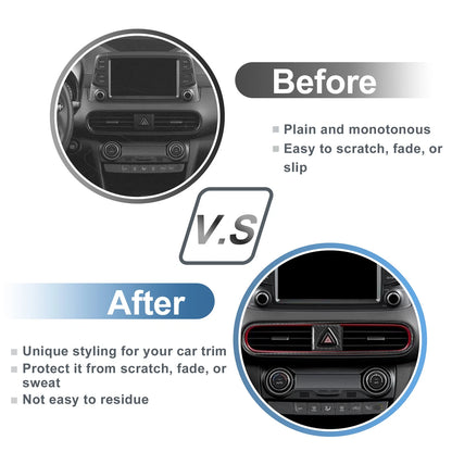 Set of 1 Air Condition Outlet Vent Trim Cover Frame for Hyundai Kona (2018–2023)