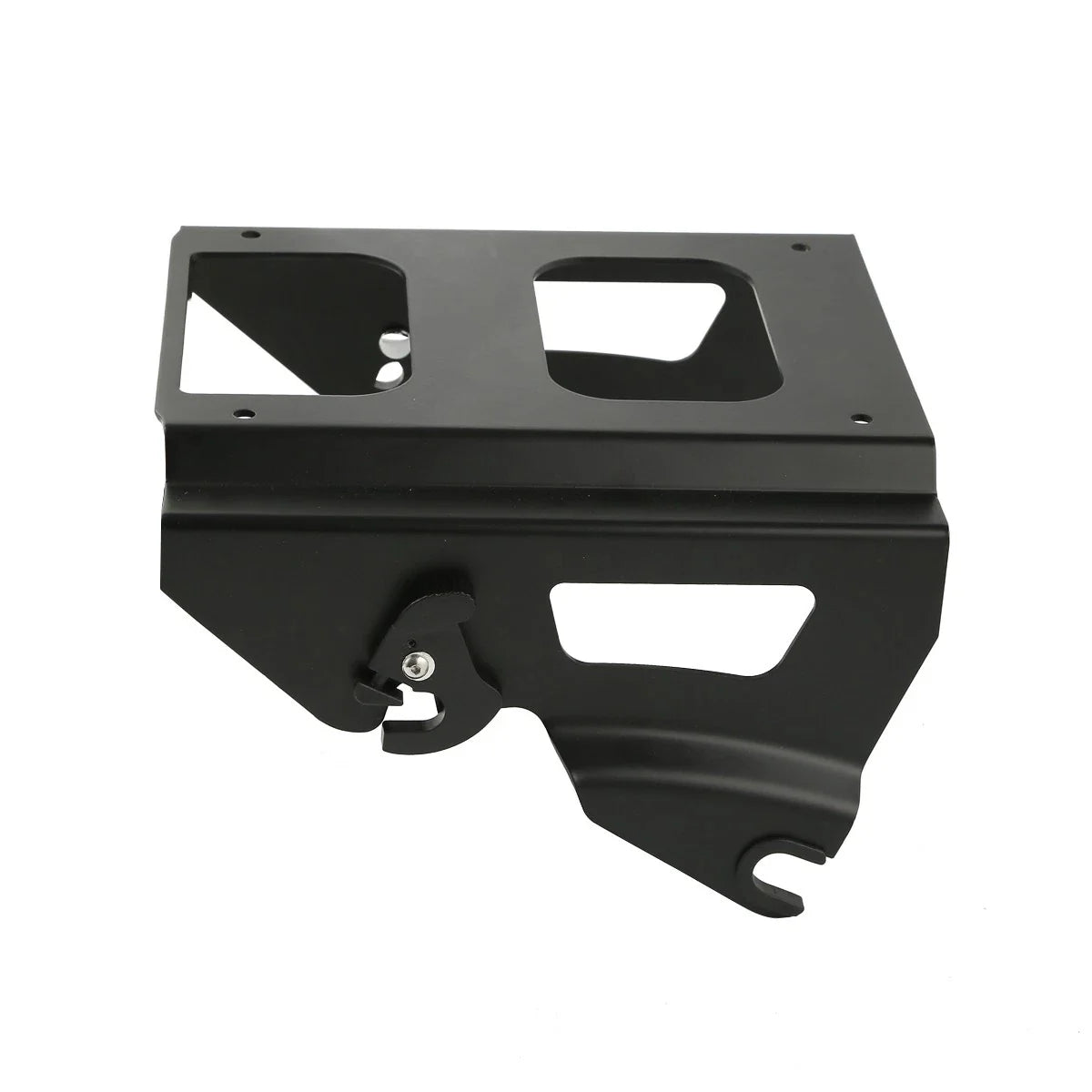 Black Quick Detachable Solo Mount Rack for Harley Touring Street Glide (2009-2013)