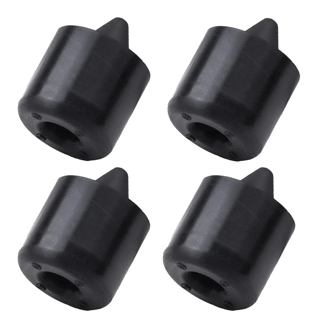 4 Pcs Upper Door Rubber Bumper Bushings for Ford F-Series (1997-2014)