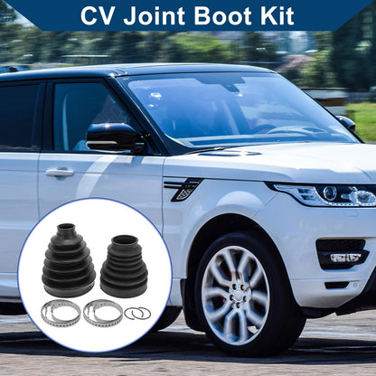 Inner Outer CV Joint Boot Kit w/ Clamps for Land Rover Range Rover (No.TDR000120)