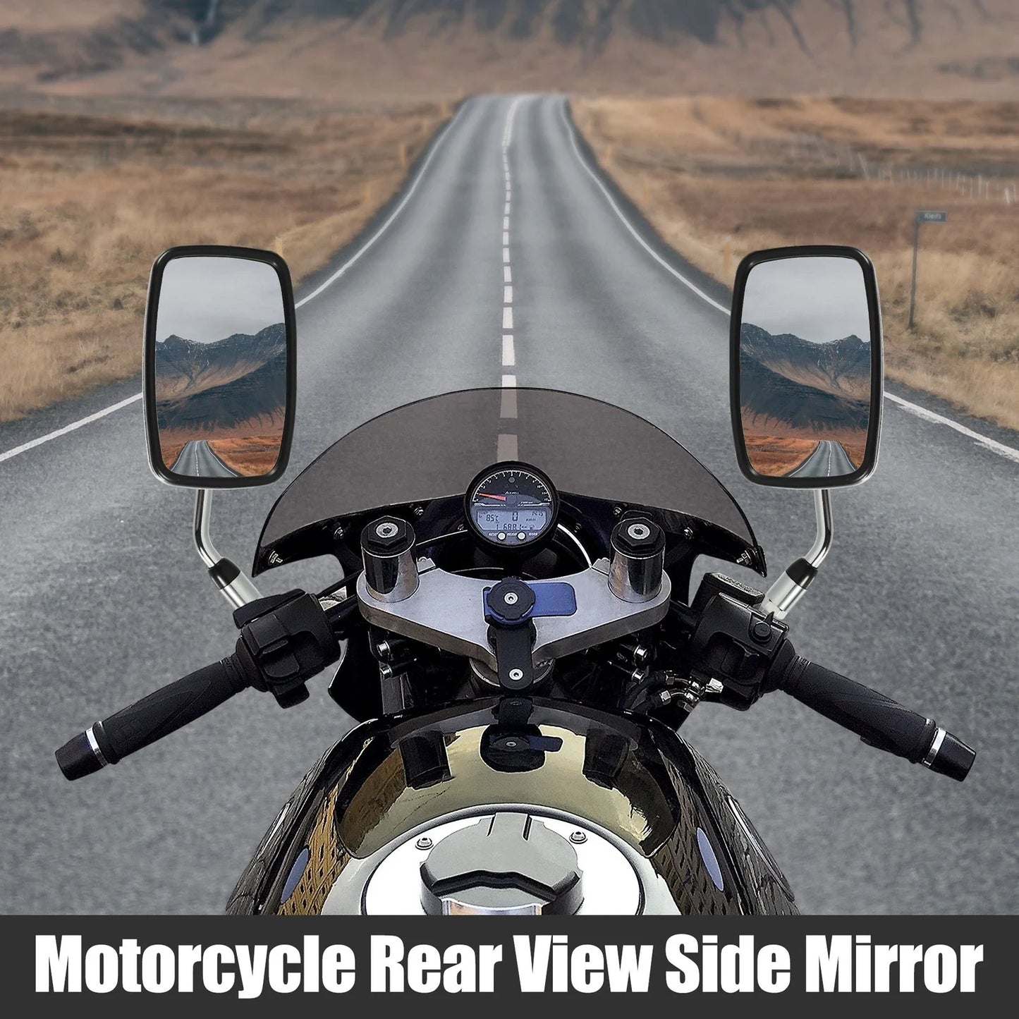 10mm Rearview Side Mirrors for Honda CB400SF (2000-2006) - 1 Pair
