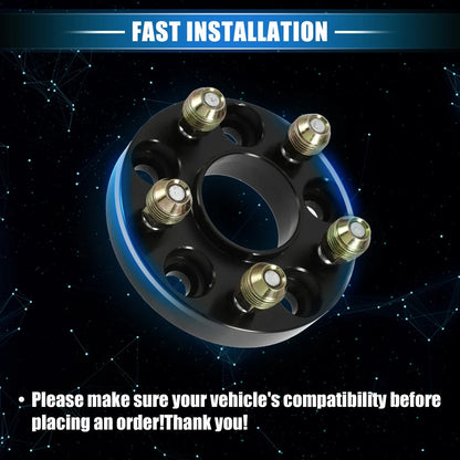 5 x M12x1.5 Wheel Lug Nuts for Chevrolet Equinox & Chrysler Sebring