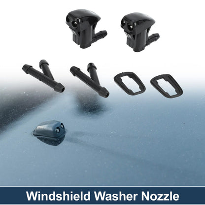 Windshield Washer Nozzle with Hose Connector for Jeep (No. 55372143AB)