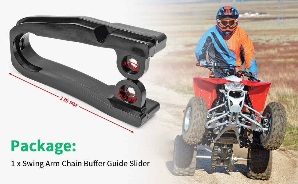 Swingarm Chain Guide Slider for Honda TRX400EX TRX400X (1999–2014)