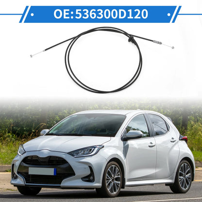 Hood Release Cable No. 536300D120 for Toyota Yaris (2008–2011)