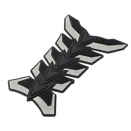 3D Fish Bone Gas Fuel Oil Tank Pad Decal Sticker for Universal Motorbike